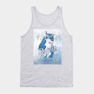 Kansas City Baseball Art - Alex Gordon Tank Top